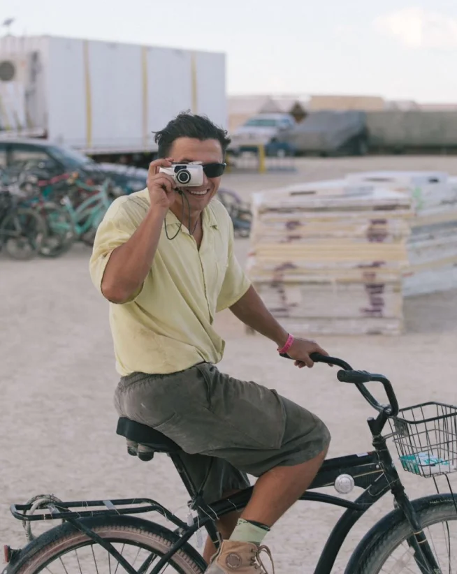 photo co-founder on work
